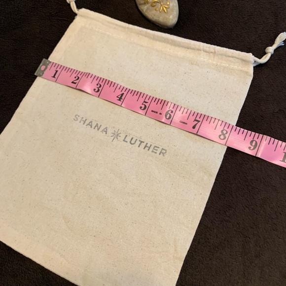 SHANA LUTHER smaller drawstring sand color dust bag VVGUC - Picture 3 of 7